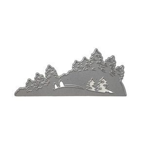 Christmas Woods Metal Die Cut